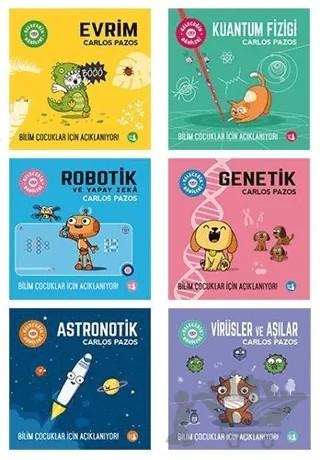 Geleceğin Dahileri (6 Kitap) – Carlos Pazos – Büyülü Fener Yayınları kitap kapağı