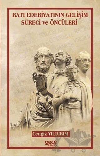 Batı Edebiyatının Gelişim Süreci ve Öncüleri – Cengiz Yıldırım – Gece Kitaplığı kitap kapağı