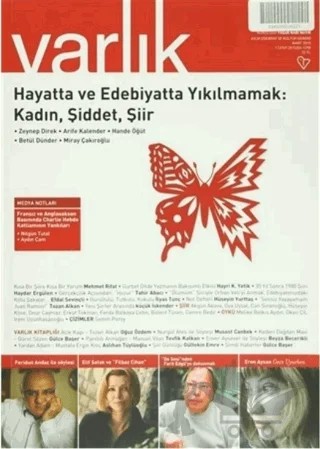 Varlık Edebiyat ve Kültür Dergisi Sayı: 1290 Mart 2015 – Varlık Dergisi Yayınları kitap kapağı