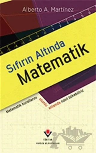 Sıfırın Altında Matematik – Alberto A. Martinez – TÜBİTAK Yayınları kitap kapağı