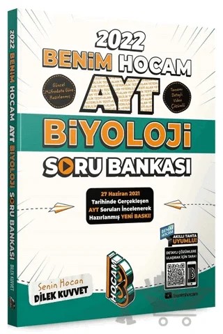 AYT Biyoloji Soru Bankası – Dilek Kuvvet – Benim Hocam Yayınları kitap kapağı
