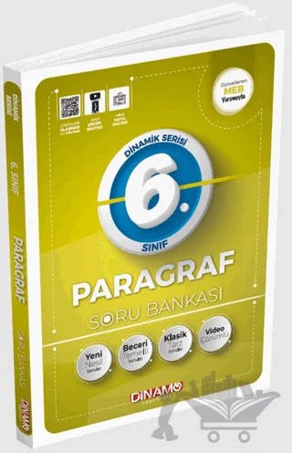 6. Sınıf Paragraf Soru Bankası – Kolektif – Dinamo Yayınları kitap kapağı