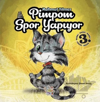Pimpom Spor Yapıyor – Mahmut Yılmaz – Parmak Çocuk Yayınları kitap kapağı