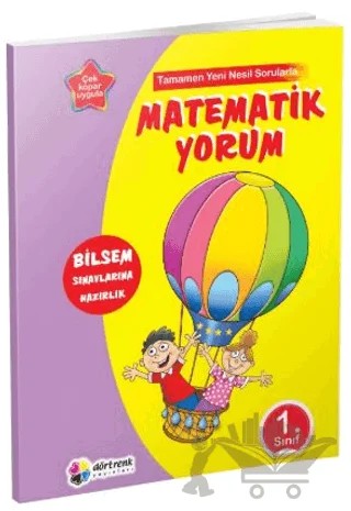 1. Sınıf Matematik Yorum – Kollektif – Dört Renk Yayınları kitap kapağı