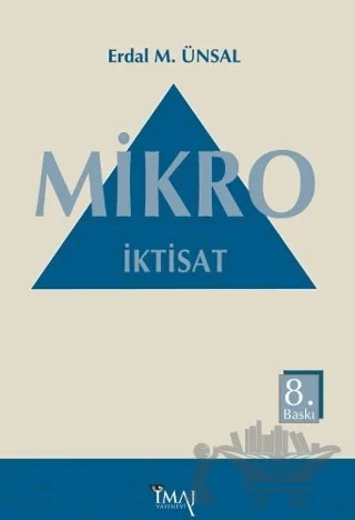 Mikro İktisat – Erdal M. Ünsal – İmaj Yayıncılık kitap kapağı