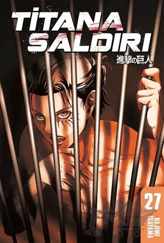 Titana Saldırı 27 – Hajime İsayama – Gerekli Şeyler Yayıncılık kitap kapağı