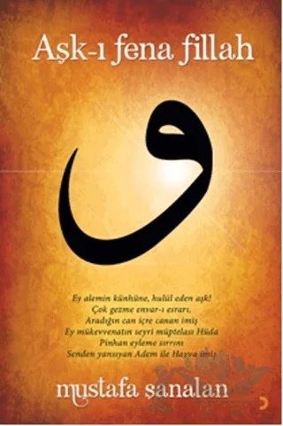 Aşk-ı Fena Fillah – Mustafa Şanalan – Cinius Yayınları kitap kapağı