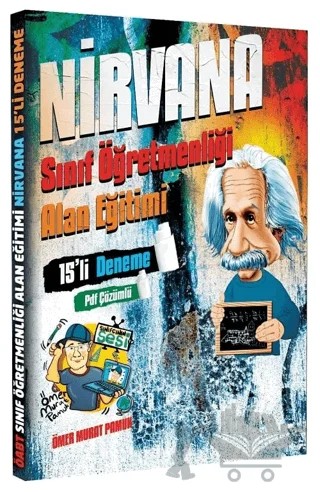 Sınıfçının Sesi ÖABT Sınıf Öğretmenliği Alan Eğitimi Nirvana 15 Deneme PDF Çözümlü – Ömer Murat Pamuk – Sınıfçının Sesi TV kitap kapağı