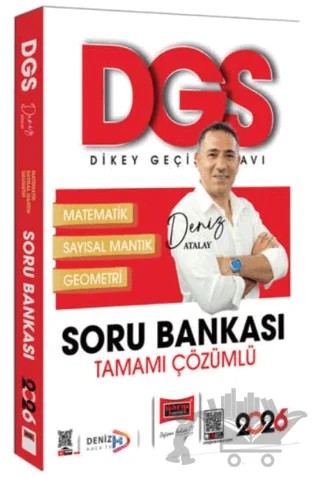 2026 DGS Tamamı Çözümlü Matematik Soru Bankası – Deniz Atalay – Yargı Yayınevi kitap kapağı