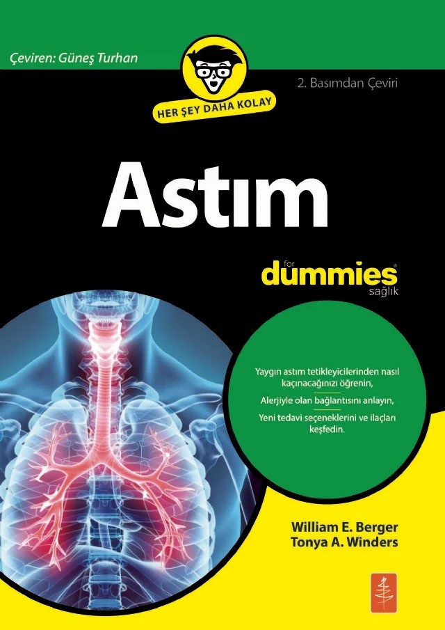 ASTIM - Asthma For Dummies – William E. Berger, Tonya A. Winders – Nobel Yaşam kitap kapağı