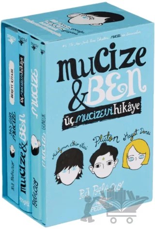 Mucize - Mucize ve Ben - 365 Gün Mucize - Mucize Günlük – R. J. Palacio – Pegasus Yayınları kitap kapağı