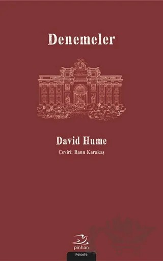 Denemeler – David Hume – Pinhan Yayıncılık kitap kapağı