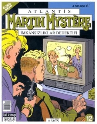 Martin Mystere Atlantis İmkansızlıklar Dedektifi Kahin Sayı:12 – Lal Kitap kitap kapağı