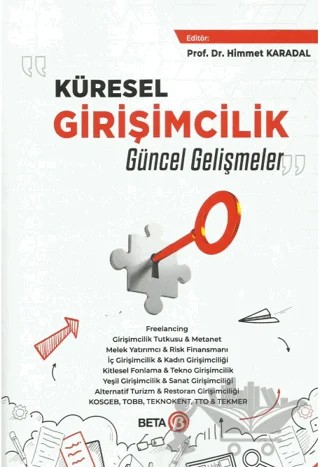 Küresel Girişimcilik – Himmet Karadal – Beta Yayınevi kitap kapağı