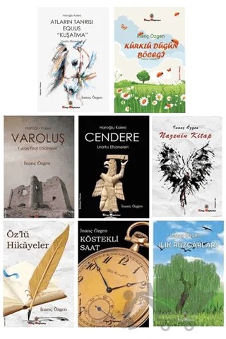 İnanç Özgen Kitapları (8 Kitap Set) – İnanç Özgen – Kitap Müptelası Yayınları kitap kapağı