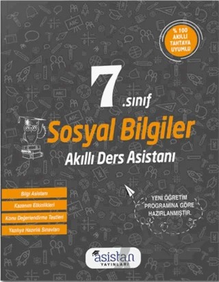 7. Sınıf Sosyal Bilgiler Akıllı Ders Asistanı – Kolektif – Asistan Yayınları kitap kapağı