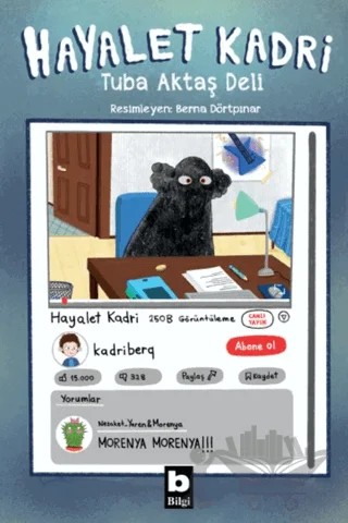 Hayalet Kadri – Tuba Aktaş Deli – Bilgi Yayınevi kitap kapağı