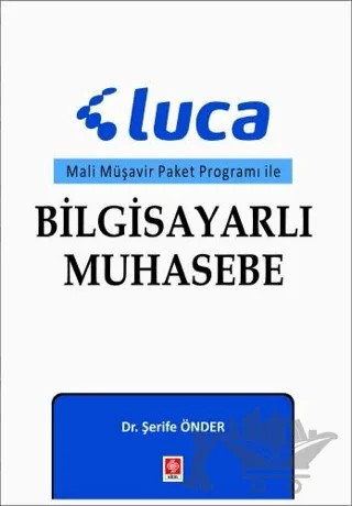 Luca Bilgisayarlı Muhasebe – Şerife Önder – Ekin Basım Yayın kitap kapağı