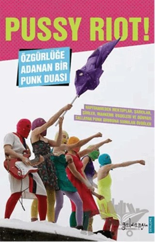 Pussy Riot – Feminist Press – Güldünya Yayınları kitap kapağı
