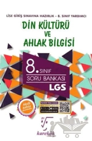 8. Sınıf LGS Din Kültürü ve Ahlak Bilgisi Soru Bankası – Kolektif – Karekök Yayıncılık kitap kapağı