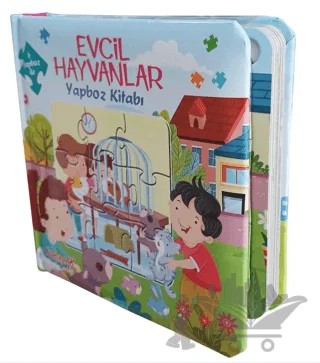Evcil Hayvanlar Yapboz Kitabı – Kolektif – Yumurcak Yayınları kitap kapağı