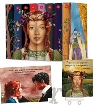 Yeşilin Kızı Anne Seti (8 Kitap Takım Ciltli - Kutulu) – L. M. Montgomery, Lucy Maud Montgomery – Ephesus Yayınları kitap kapağı