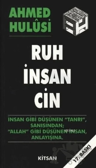 Ruh İnsan Cin – Ahmed Hulusi – Kitsan Yayınları kitap kapağı