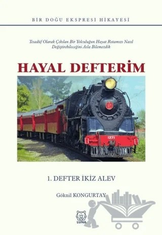 Hayal Defterim – Göknil Kongurtay – Luna Yayınları kitap kapağı