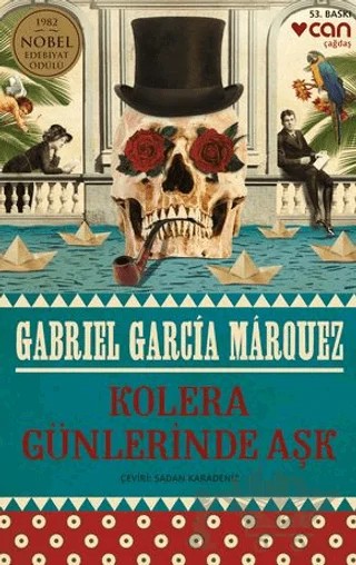 Kolera Günlerinde Aşk – Gabriel Garcia Marquez – Can Yayınları kitap kapağı
