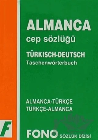 Almanca / Türkçe - Türkçe / Almanca Cep Sözlüğü – Uta Piduch – Fono Yayınları kitap kapağı