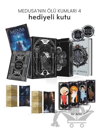 Medusa’nın Ölü Kumları 4 - Hediyeli Tekli Kutu – Maral Atmaca – Ephesus Yayınları kitap kapağı