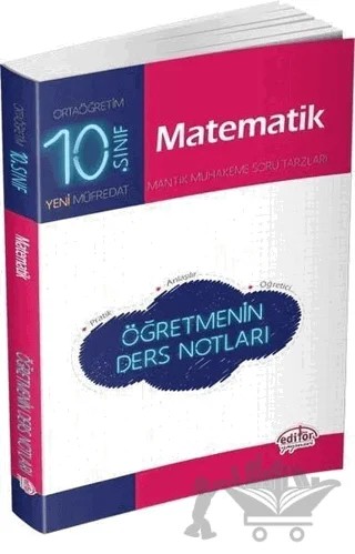 10. Sınıf Matematik Öğretmenin Ders Notları – Kolektif – Editör Yayınevi kitap kapağı