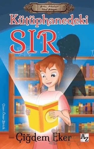 Kütüphanedeki Sır – Çiğdem Eker – Az Kitap kitap kapağı