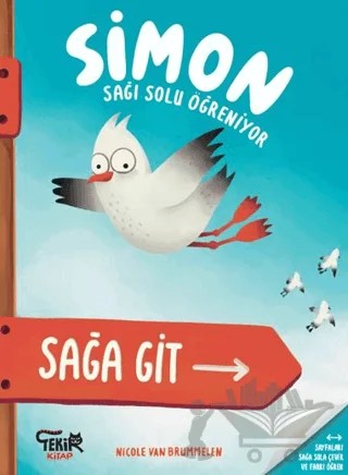 Simon Sağı Solu Öğreniyor – Nicole van Brummelen – Tekir Kitap kitap kapağı