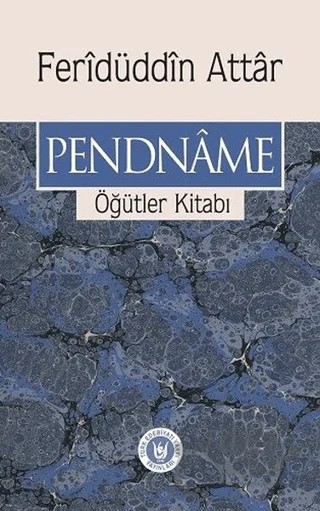Pendname – Feridüddin Attar – Tedev Yayınları kitap kapağı