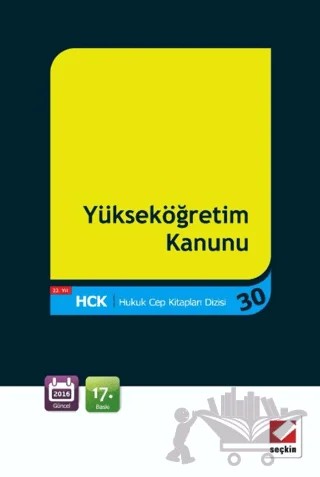 Yükseköğretim Kanunu – Kolektif – Seçkin Yayıncılık kitap kapağı