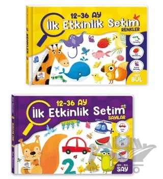 12-36 Ay İlk Etkinlik Kitabım Seti (Sayılar - Renkler) – Kolektif – Yükselen Zeka Yayınları kitap kapağı