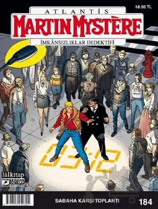 Martin Mystere 184: Sabaha Karşı Toplantı – Lal Kitap kitap kapağı