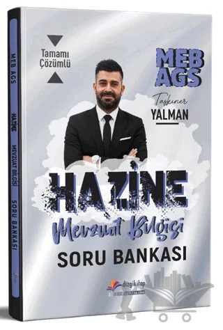 2027 MEB AGS Hazine Mevzuat Bilgisi Soru Bankası Tamamı Çözümlü – Taşkıner Yalman – Dizgi Kitap kitap kapağı