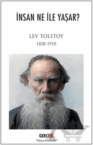 İnsan Ne İle Yaşar ? – Lev Tolstoy – Gerçek Kitap kitap kapağı
