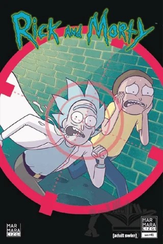 Rick and Morty 41 – Zac Gorman – Marmara Çizgi kitap kapağı