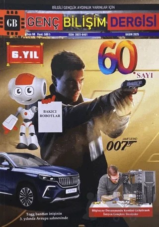 Genç Bilişim Dergisi Sayı: 60 Kasım 2025 – Genç Bilişim Dergisi Yayınları kitap kapağı