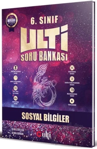 6. Sınıf Sosyal Bilgiler Soru Bankası – Kolektif – ULTİ kitap kapağı