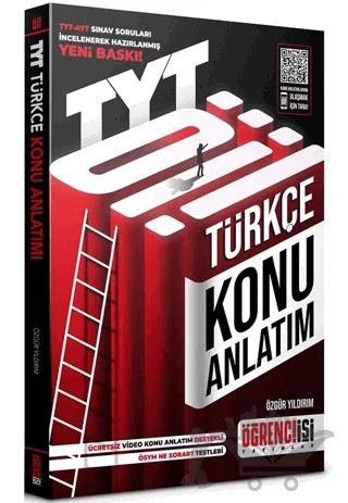 TYT Türkçe Konu Anlatımı – Özgür Yıldırım – Öğrenci İşi Yayınları kitap kapağı