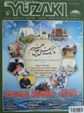 Yüzakı Aylık Edebiyat, Kültür, Sanat, Tarih ve Toplum Dergisi / Sayı:139 Eylül 2016 – Yüzakı Yayıncılık kitap kapağı