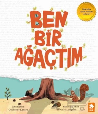 Ben Bir Ağaçtım – Eoin Mclaughlin – Eksik Parça Yayınları kitap kapağı