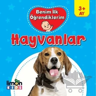 Benim İlk Öğrendiklerim - Hayvanlar – Kolektif – limonKIDS kitap kapağı