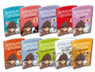 Çocuklar İçin Sherlock Holmes Seti 10 Kitap (Kutusuz) – Sir Arthur Conan Doyle – Biom Yayınları kitap kapağı