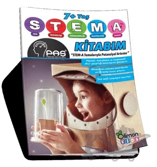 PAS Serisi 7+ Yaş STEMA Kitabım – Kolektif – limonKIDS kitap kapağı