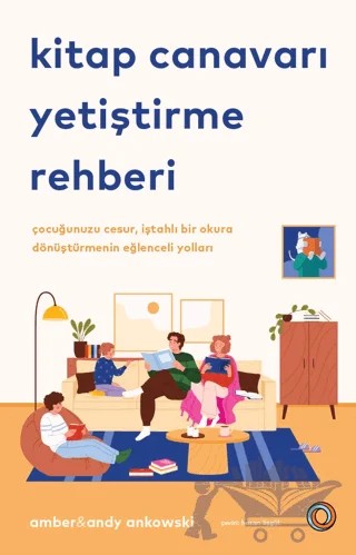 Kitap Canavarı Yetiştirme Rehberi – Amber Ankowski, Andy Ankowski – Orenda kitap kapağı